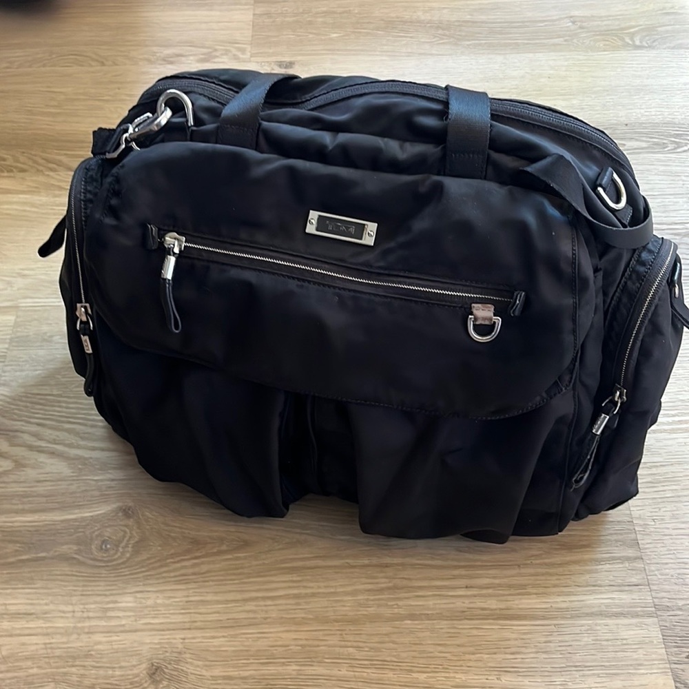 TUMI- Black Travel/Baby Bag